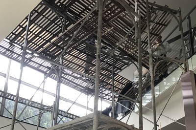 益殊鷹架燕巢三角支撐架高空作業